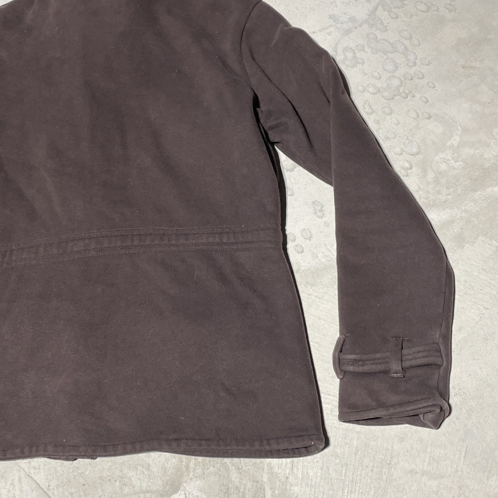 Carhartt Women's WK111 Sherpa Lined Collar Full Zip Jacket Brown SZ Large VTG - Picture 10 of 12
